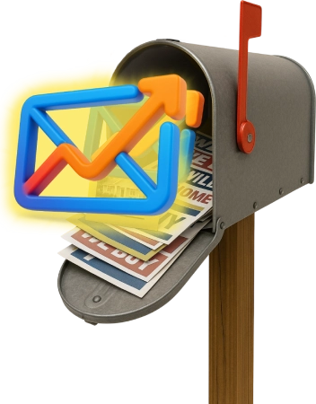 Dm Force Mailers In Mailbox
