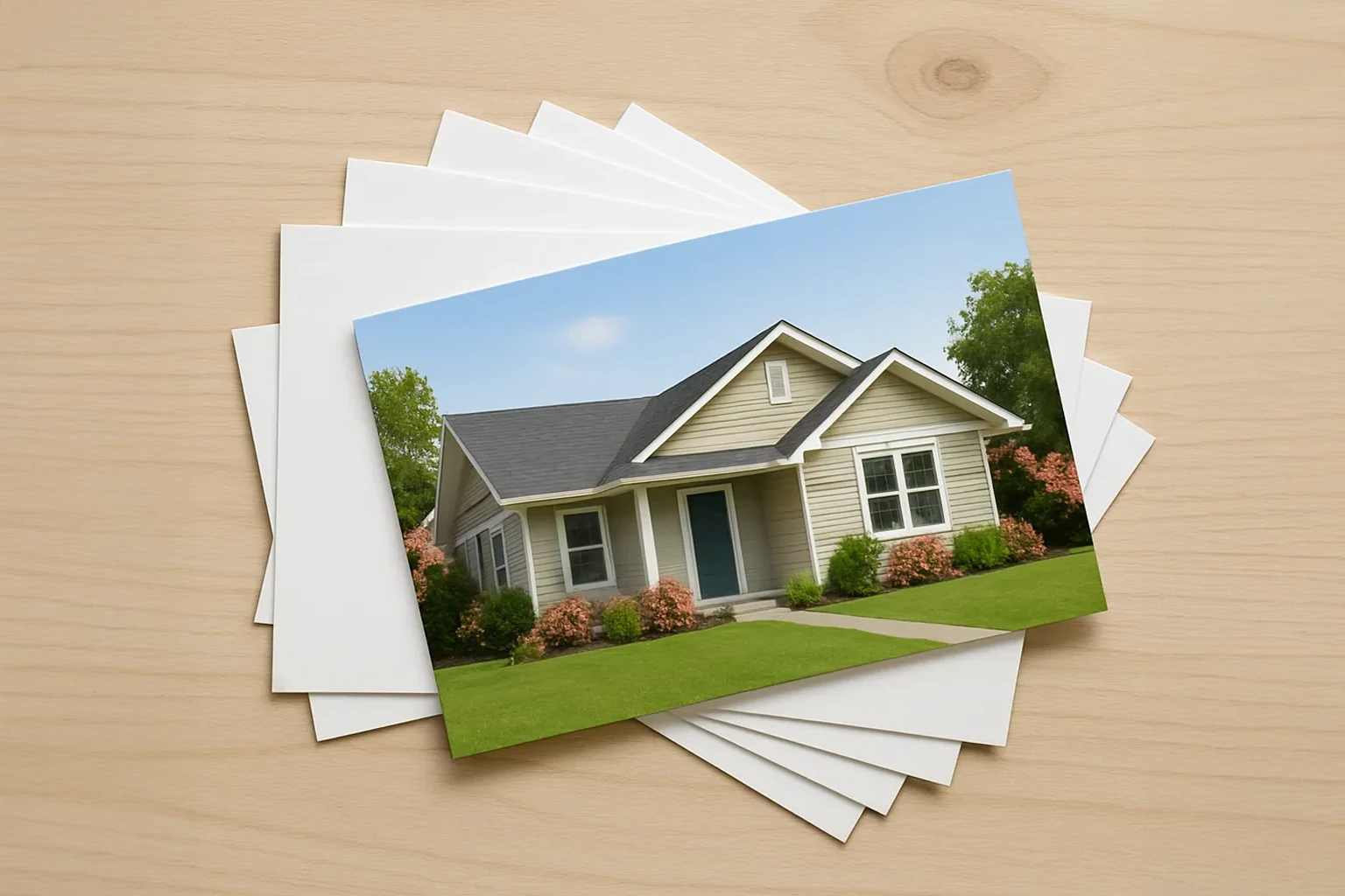 Real Estate Postcard